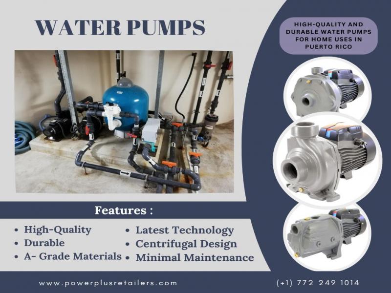 Buy Reliable Water Pumps for Home in Puerto Rico Image